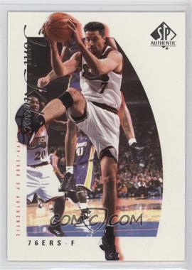 1999-00 SP Authentic - [Base] #61 - Toni Kukoc