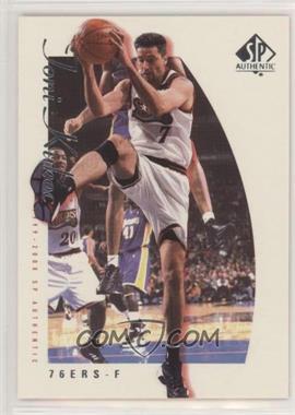 1999-00 SP Authentic - [Base] #61 - Toni Kukoc