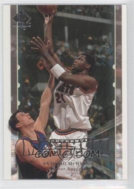 1999-00 SP Authentic - Maximum Force #M15 - Antonio McDyess