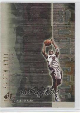 1999-00 SP Authentic - SP Athletic #A4 - Vince Carter