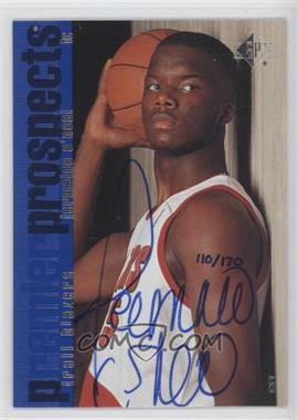 1999-00 SP Authentic - SP Buyback Autographs #143 - Jermaine O'Neal /170