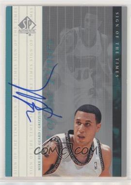 1999-00 SP Authentic - Sign of the Times #MB - Mike Bibby [EX to NM]