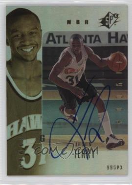 1999-00 SPx - [Base] #100 - Jason Terry /2500