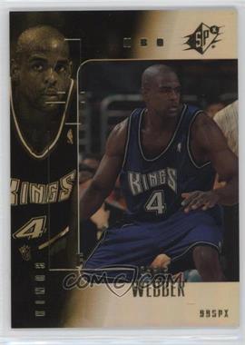 1999-00 SPx - [Base] #70 - Chris Webber