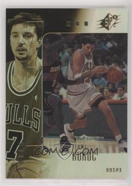 1999-00 SPx - [Base] #9 - Toni Kukoc