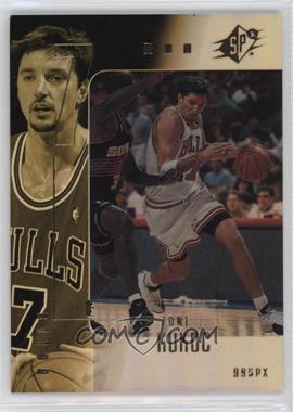 1999-00 SPx - [Base] #9 - Toni Kukoc