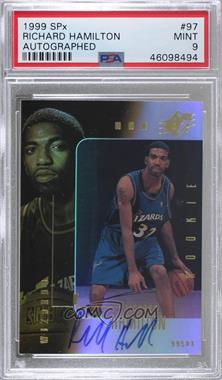 1999-00 SPx - [Base] #97 - Richard Hamilton /2500 [PSA 9 MINT]