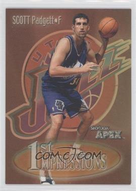 1999-00 Skybox Apex - 1st Impressions #13FI - Scott Padgett