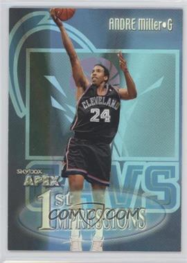 1999-00 Skybox Apex - 1st Impressions #16FI - Andre Miller