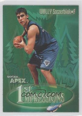 1999-00 Skybox Apex - 1st Impressions #17FI - Wally Szczerbiak