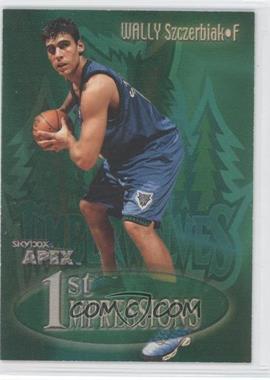 1999-00 Skybox Apex - 1st Impressions #17FI - Wally Szczerbiak