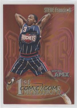 1999-00 Skybox Apex - 1st Impressions #2FI - Steve Francis