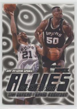 1999-00 Skybox Apex - Allies #10 A - Tim Duncan, David Robinson