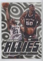 Tim Duncan, David Robinson