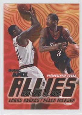 1999-00 Skybox Apex - Allies #5 A - Larry Hughes, Allen Iverson