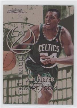 1999-00 Skybox Dominion - 2 Point Play - Plus #2TP - Paul Pierce, Scottie Pippen