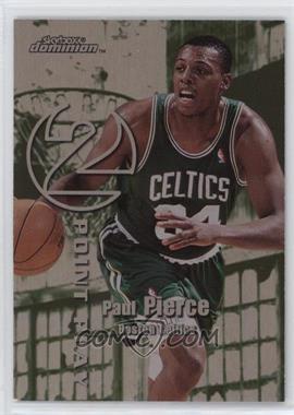 1999-00 Skybox Dominion - 2 Point Play - Plus #2TP - Paul Pierce, Scottie Pippen