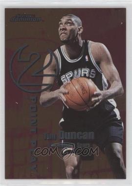 1999-00 Skybox Dominion - 2 Point Play #3TP - Kevin Garnett, Tim Duncan