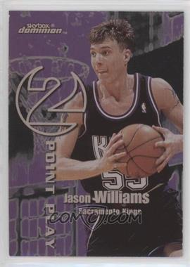 1999-00 Skybox Dominion - 2 Point Play #7TP - Jason Williams, Allen Iverson