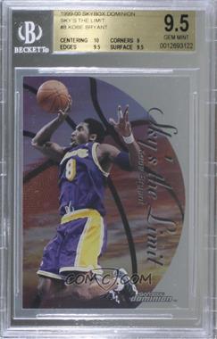 1999-00 Skybox Dominion - Sky's the Limit #8SL - Kobe Bryant [BGS 9.5 GEM MINT]