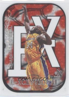 1999-00 Skybox E-X - E-Xceptional #12 XC - Shaquille O'Neal