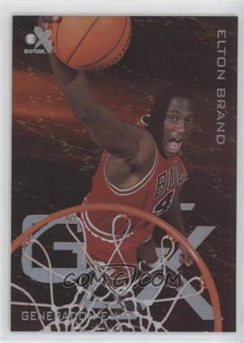 1999-00 Skybox E-X - Generation E-X #10 GX - Elton Brand