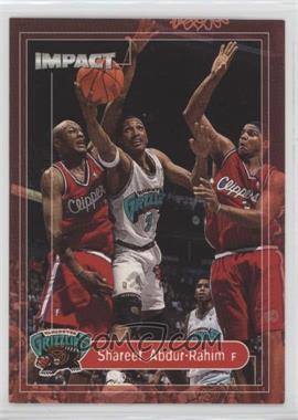 1999-00 Skybox Impact - [Base] #148 - Shareef Abdur-Rahim