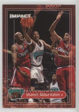 1999-00 Skybox Impact - [Base] #148 - Shareef Abdur-Rahim