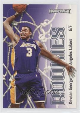 1999-00 Skybox Impact - [Base] #189 - Devean George