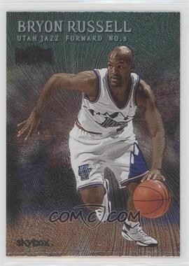 1999-00 Skybox Metal - [Base] - Emerald #119 - Bryon Russell