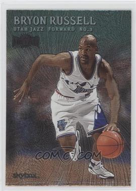 1999-00 Skybox Metal - [Base] - Emerald #119 - Bryon Russell