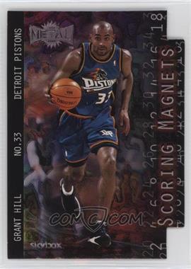 1999-00 Skybox Metal - Scoring Magnets #1 SM - Grant Hill