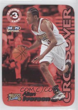 1999-00 Skybox NBA Hoops - Calling Card #5 CC - Allen Iverson