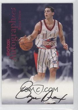 1999-00 Skybox Premium - Autographics - Century Marks Red Foil Missing Serial Number #_BRDR - Bryce Drew