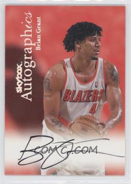 1999-00 Skybox Premium - Autographics #_BRGR - Brian Grant