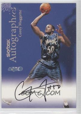 1999-00 Skybox Premium - Autographics #_COMA - Corey Maggette
