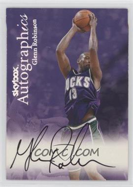 1999-00 Skybox Premium - Autographics #_GLRO - Glenn Robinson