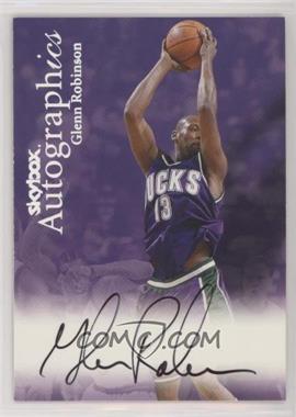 1999-00 Skybox Premium - Autographics #_GLRO - Glenn Robinson