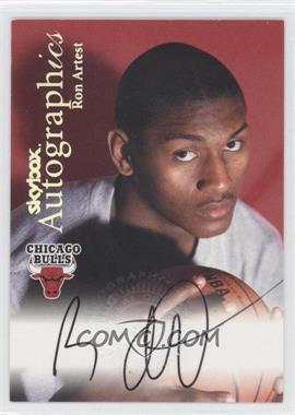 1999-00 Skybox Premium - Autographics #_ROAR - Ron Artest