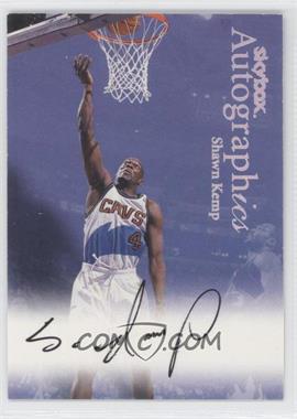 1999-00 Skybox Premium - Autographics #_SHKE - Shawn Kemp
