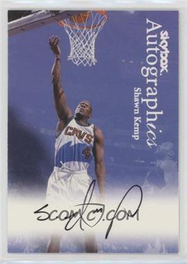 1999-00 Skybox Premium - Autographics #_SHKE - Shawn Kemp