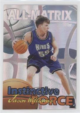 1999-00 Topps - All-Matrix #AM19 - Jason Williams