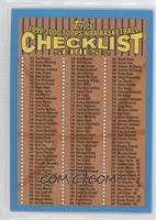 Checklist Series 2 (Blue Border)