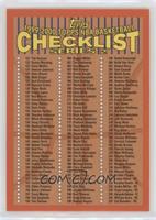 Checklist Series 2 (Red Border)