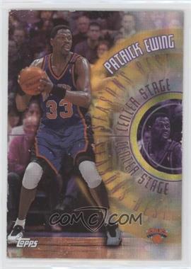 1999-00 Topps - Season's Best #SB3 - Center Stage - Patrick Ewing [Good to VG‑EX]