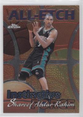 1999-00 Topps Chrome - All-Etch #AE13 - Shareef Abdur-Rahim