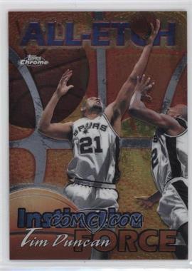 1999-00 Topps Chrome - All-Etch #AE16 - Tim Duncan