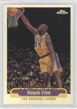 1999-00 Topps Chrome - [Base] - Refractor #23 - Shaquille O'Neal