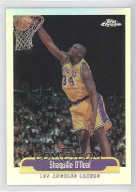 1999-00 Topps Chrome - [Base] - Refractor #23 - Shaquille O'Neal