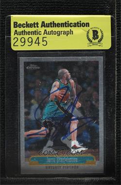 1999-00 Topps Chrome - [Base] #148 - Jerry Stackhouse [BAS Authentic]